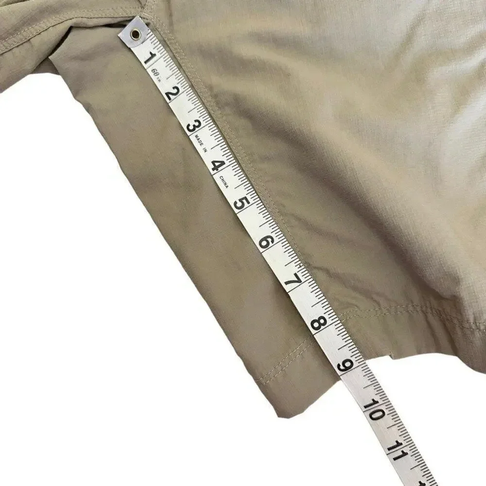 North Face Cargo Hiking Shorts Men's L Khaki‎ Outdoors